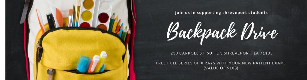backpack Drive Shreveport