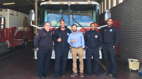 Shreveport dentist feeds all firefighters